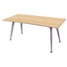 Silver Frame Table | Teamwork Office Furniture